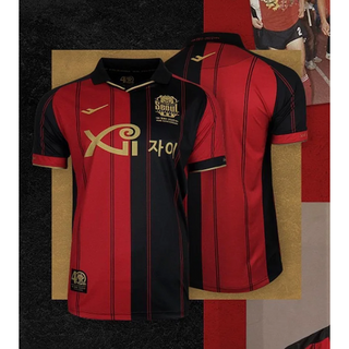 เสื้อกีฬาแขนสั้น ลายทีม K-League FC Seoul 23 24 ชุดเหย้า *ผู้ขายในพื้นที่, *