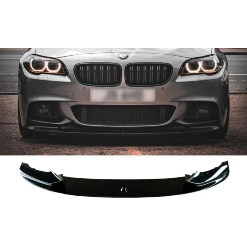 F10 M Tech M Performance Front Lip Bmw F10 กระโปรงกันชนหน้าดําเงา