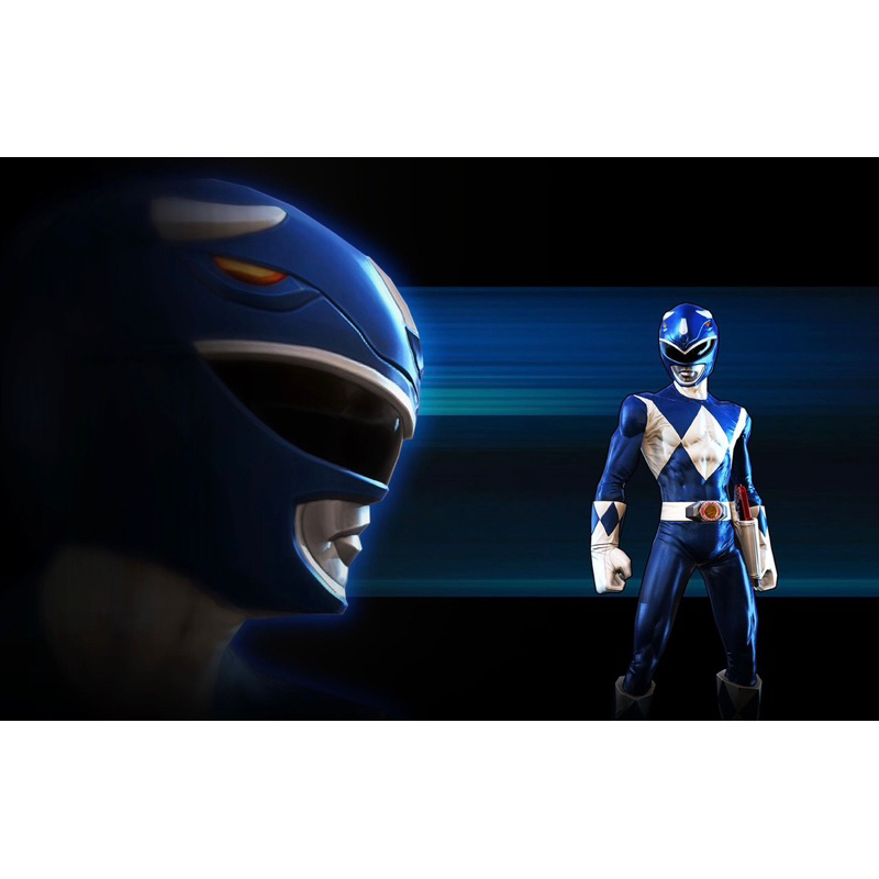 หมวกกันน็อค Hasbro Power Rangers Lightning Collection Mighty Morphin Blue Ranger