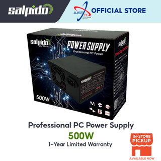 Salpido พาวเวอร์ซัพพลาย Pc 500W แบบมืออาชีพ