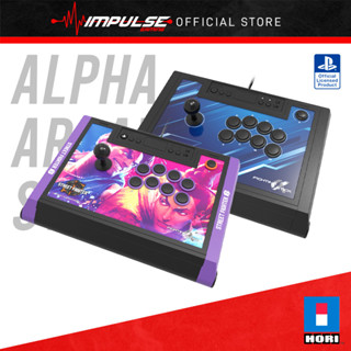 Hori Fighting Stick Alpha Standard / Street Fighter 6 Edition เข้ากันได้กับ PlayStation 4 PlayStation 5 และ PC