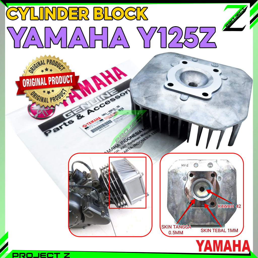YAMAHA Y125 Y125Z Y125ZR 125Z 125ZR CYLINDER HEAD STANDARD YAMAHA