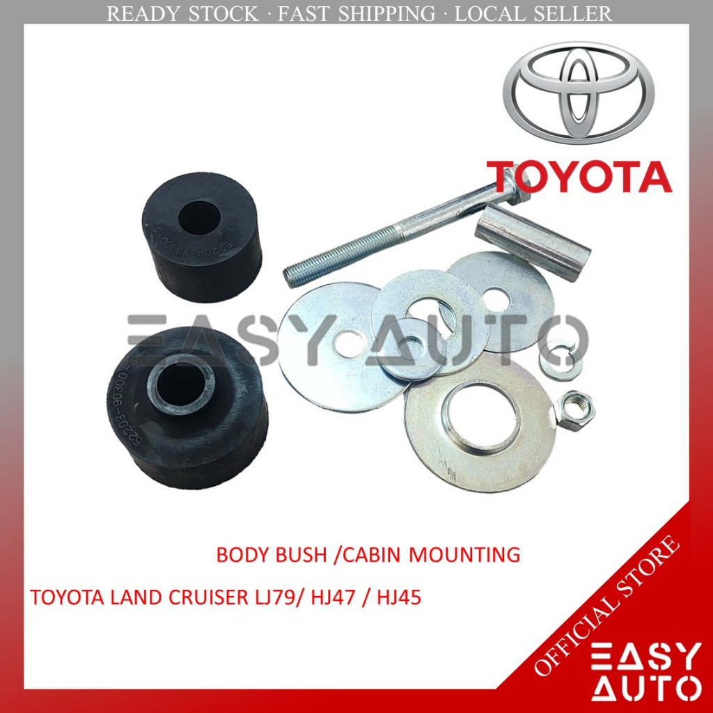 BODY BUSH / CABIN MOUNTING -TOYOTA LAND CRUISER LJ79/ HJ47 / HJ45 (EASY AUTO)