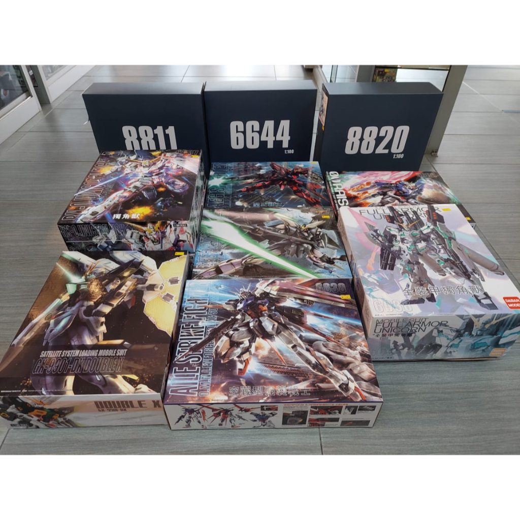 DABAN 1/100 MG 1100 MSZ-006 P23C ZETA GUNDAM RED ZETA UNICORN HEAVY ARM ZGMF-X20A Strike Freedom Fig