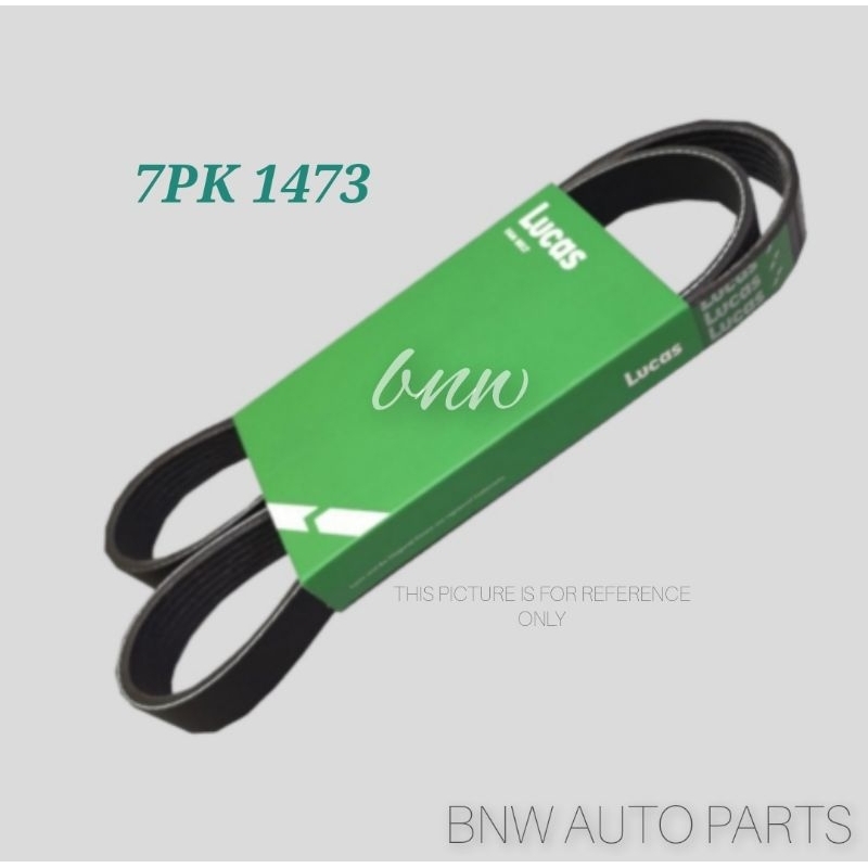 LUCAS FAN BELT 7PK1473 7PK 1473 สําหรับ TOYOTA HIACE KDH200 ดีเซล