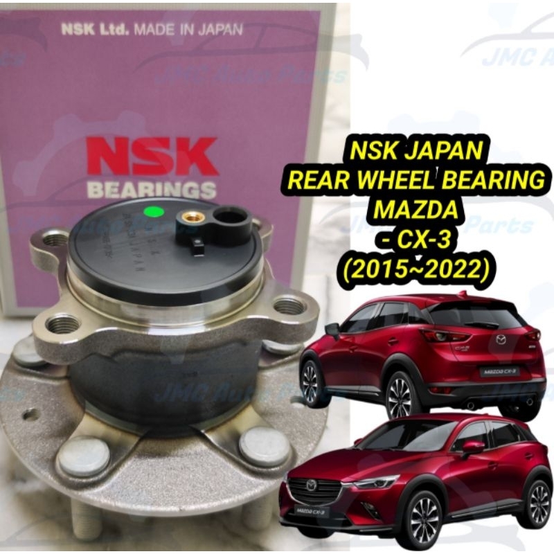 MAZDA CX3 CX-3 REAR WHEEL BEARING HUB WB BRAND / NSK / BELAKANG TAYAR BEARING WB BRAND NEW / NSK JAP