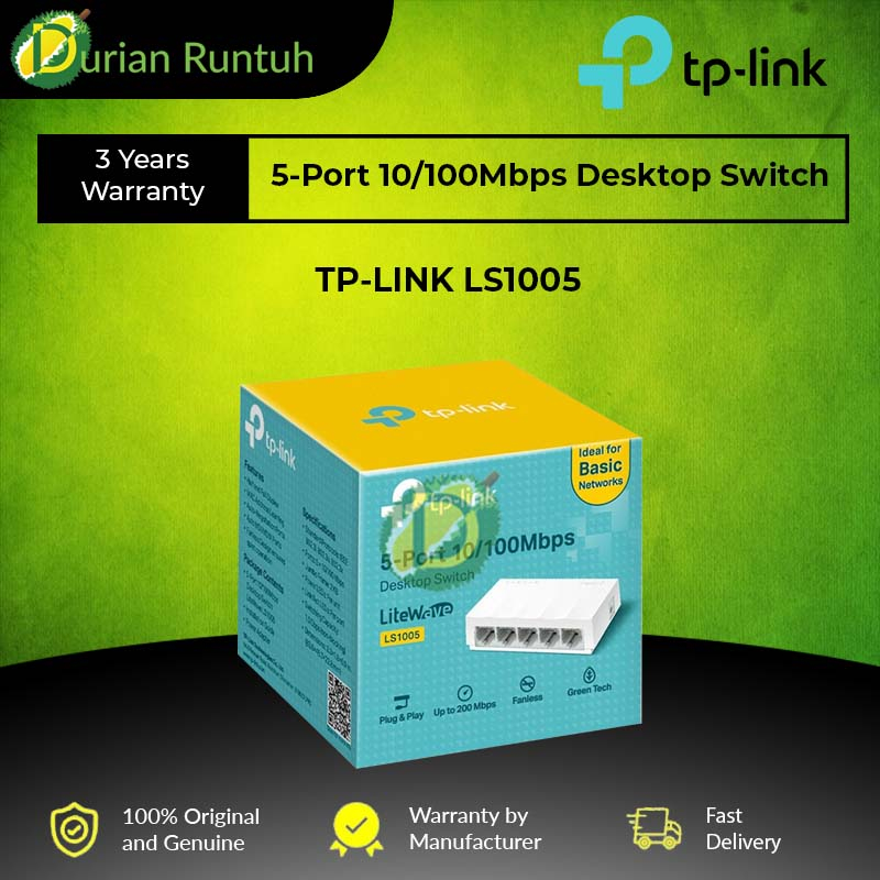 TP-LINK LS1005 LS1008 LS1005G LS1008G 10/100Mbps Desktop Switch