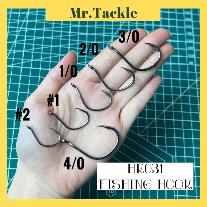 MR.T5PCS HK031 Mata Kail Pancing Fishing Hook Jig Hook Extra Strong Bottom Jigging Drifting ตกปลา