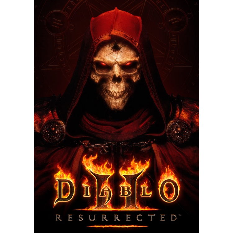 Diablo II เกม PC ออฟไลน์ ส่งคืน ด้วย DVD