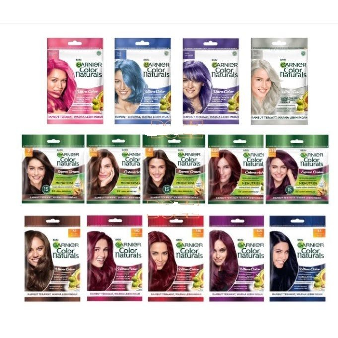 GARNIER การ์นิเย่ แฮร์ คัลเลอร์ เนเชอรัล / ยาย้อมผม สี
