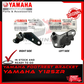 ขายึดพักเท้า ด้านหลัง สําหรับ YAMAHA Y125 Y125Z PEMIJAK KAKI 5XK-F7452-00 5BU-F7462-00