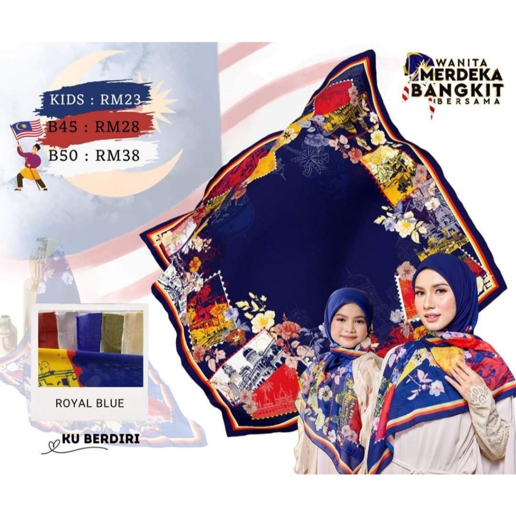 Tudung BAWAL KABOO Womens INDEPENDENTLY BLOWING - KU STANDING