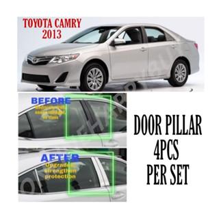 ฟิลเตอร์ประตูรถยนต์ สีโครเมี่ยม สําหรับ TOYOTA CAMRY 2013