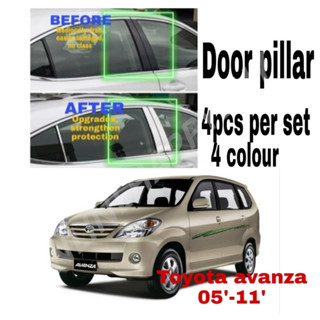 ฟิลเตอร์ประตูรถยนต์ สีโครเมี่ยม สําหรับ TOYOTA AVANZA 05-11 นิ้ว