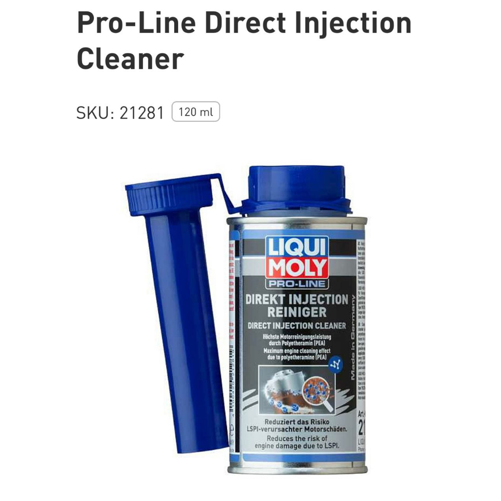 Liqui Moly Pro-Line น้ํายาล้างหัวฉีดโดยตรง SKU: 21281