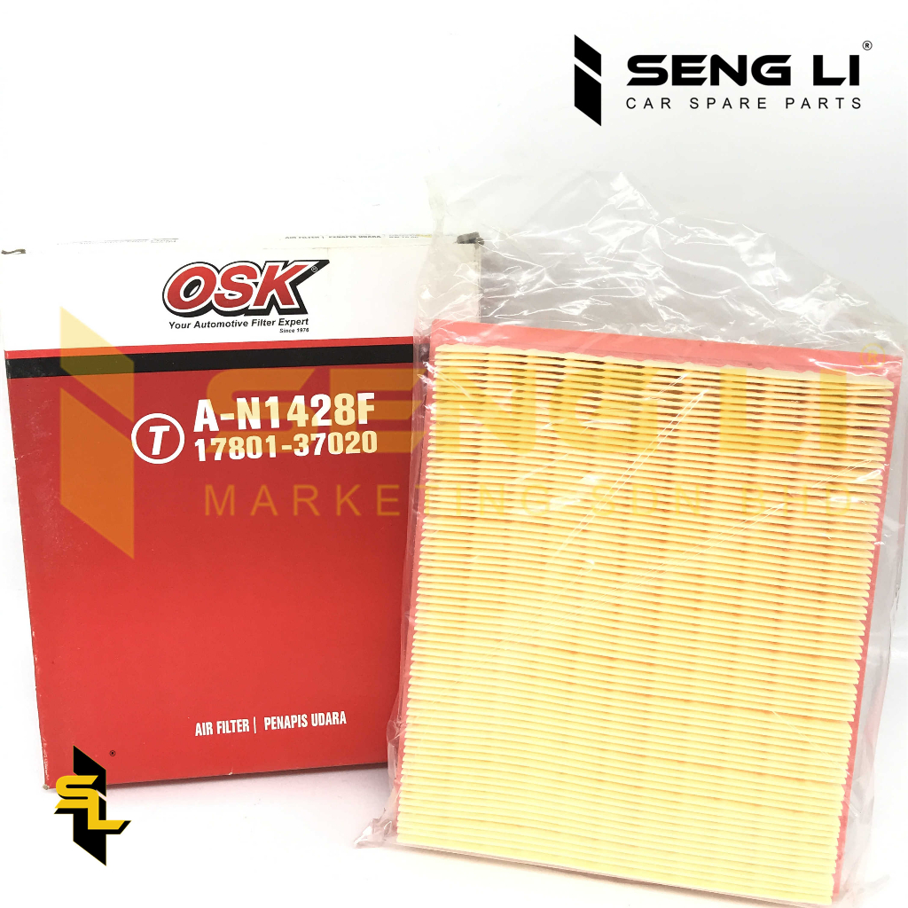 TOYOTA PRIUS 1.8CC AIR FILTER-17801-37020 N33880