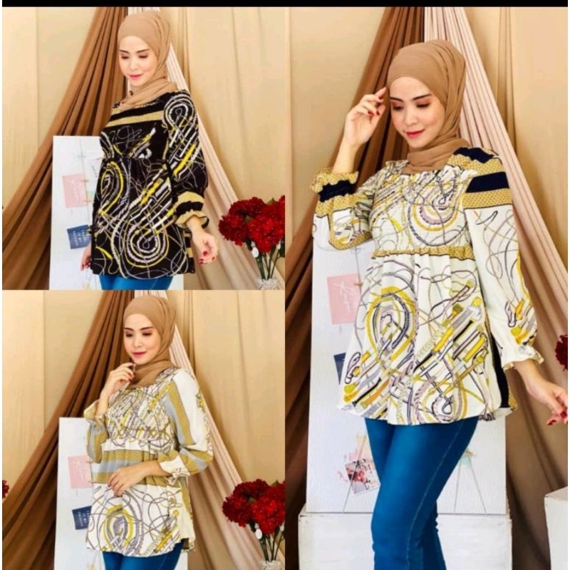 เบลาส์ kedut Dada เสื้อ ootd เสื้อ cantik เสื้อ viral