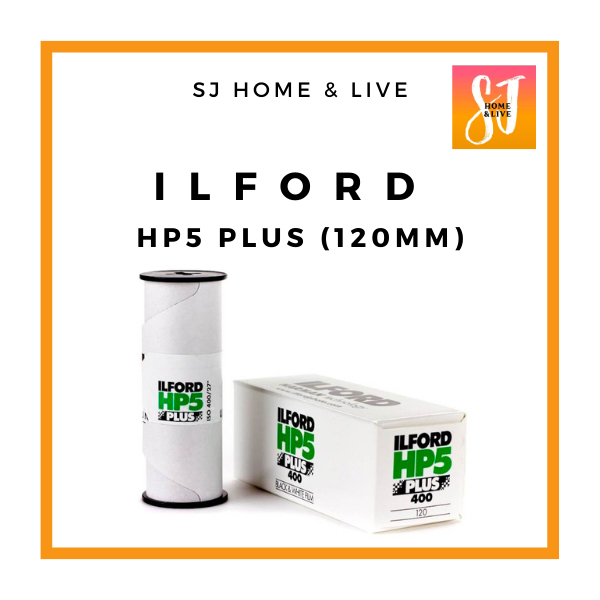 ILFORD HP5 Plus ฟิล์มขาวดํา (120 รูปแบบ ฟิล์มม้วน)