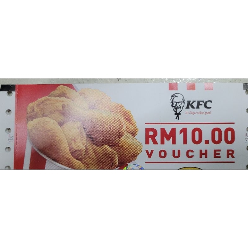 Raya JIMAT - KFC RM10 VOUCHER - EXPIRED NOV 2023