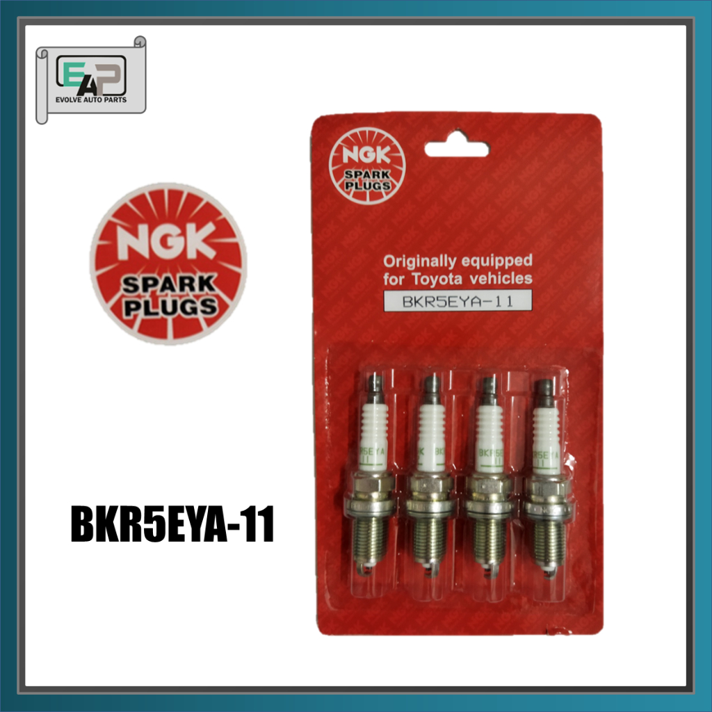 NGK SPARK PLUGS BKR5EYA-11 - 4Pcs/Set