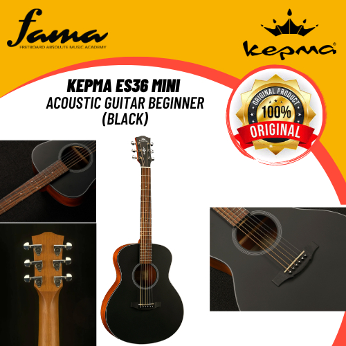 [FAMA] Kepma ES36 กีต้าร์โปร่งขนาดเล็ก BEGNNER (สีดํา)