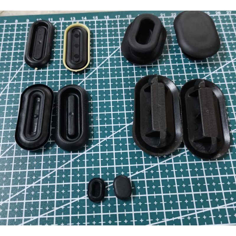 SEBIJI HARGA!!! TOYOTA,HONDA,NISSAN OVAL TYPE RUBBER GROMMET, ฝาปิดท่อพลาสติก, ฝาปิดท่อระบายน้ํา