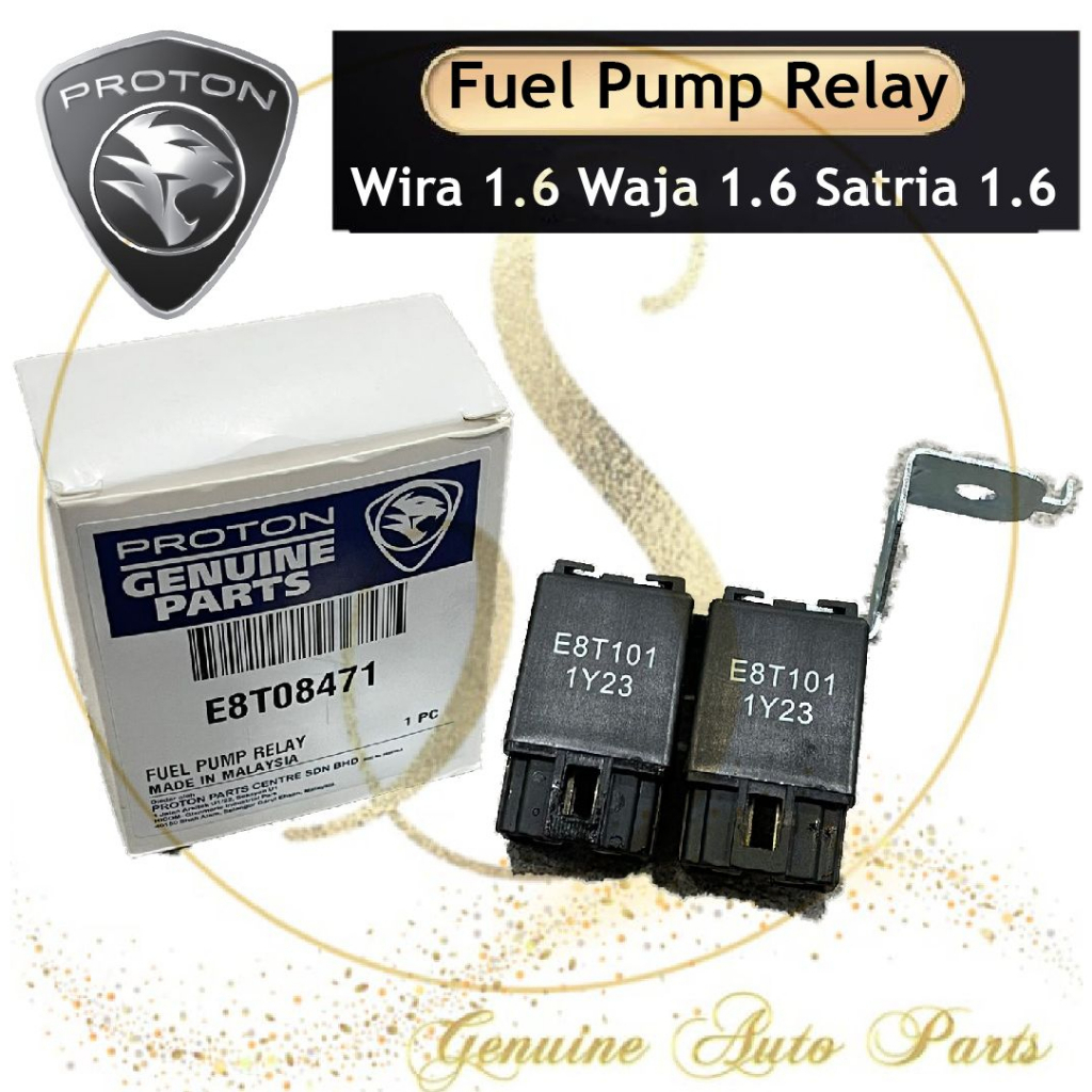 PROTON FUEL PUMP RELAY PROTON WIRA 1.6 WAJA 1.6 MMC หรือ CPS SATRIA 1.6 ARENA MR258048 E8T08471 E8T1