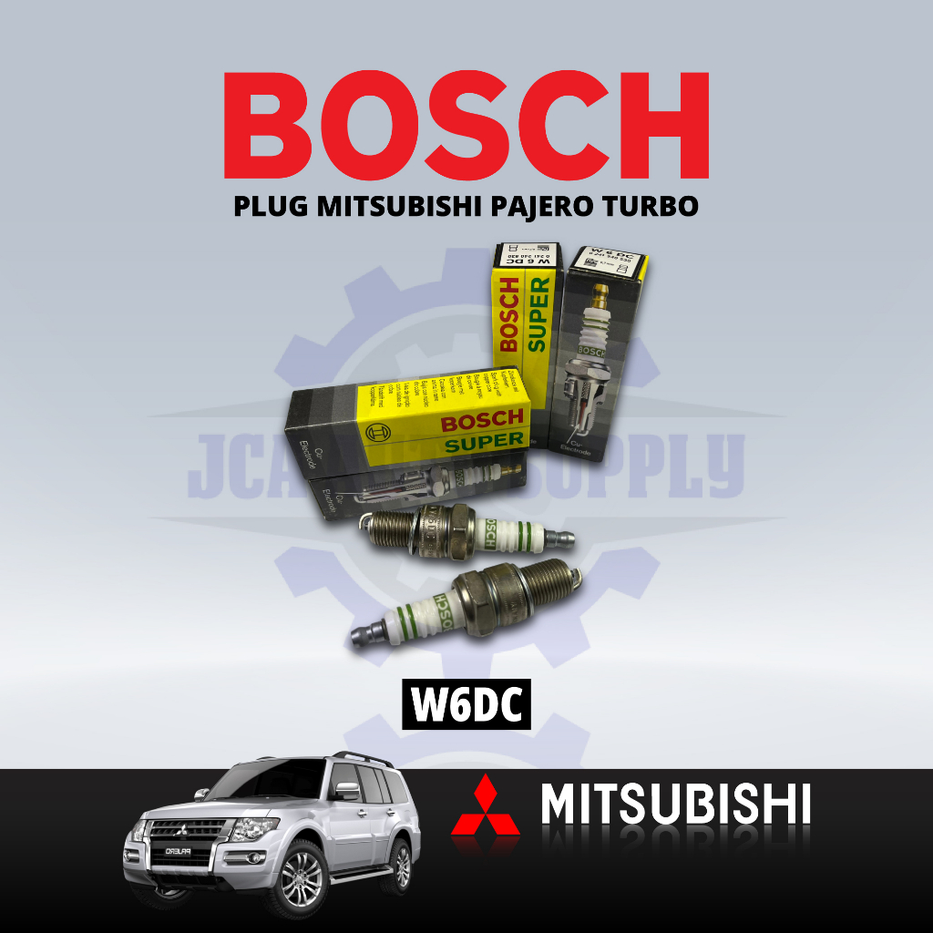 BOSCH Super Spark Plug - Mitsubishi-Pajero-Turbo - W6DC