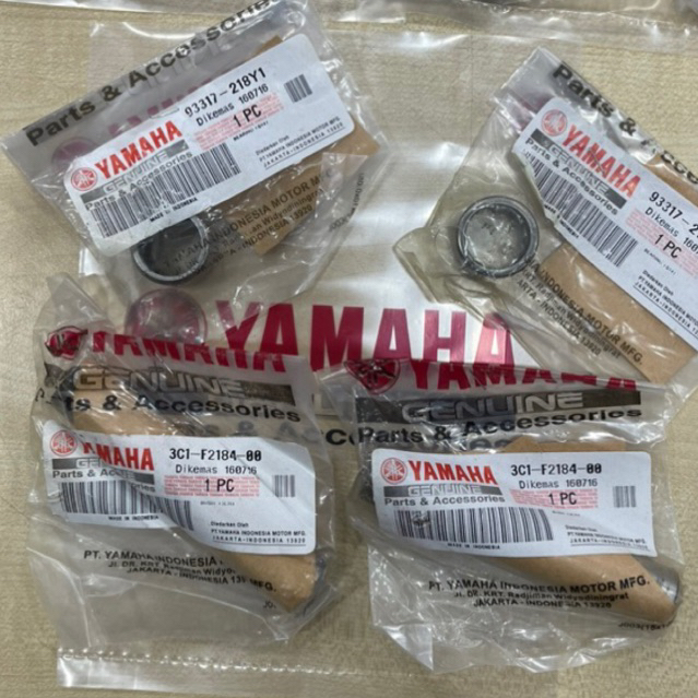 -YAMAHA FZ150 SWING ARM BUSH SET (2X COLLAR SHAFT / 2 X BEARING )-3C1-F2184-00 /933317-218Y1-4