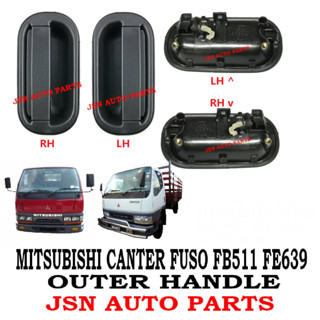 J07s06 มือจับด้านนอก MITSUBISHI CANTER GUTS FB511 FE639 FE647 LORRY TRUCK AKSESORI