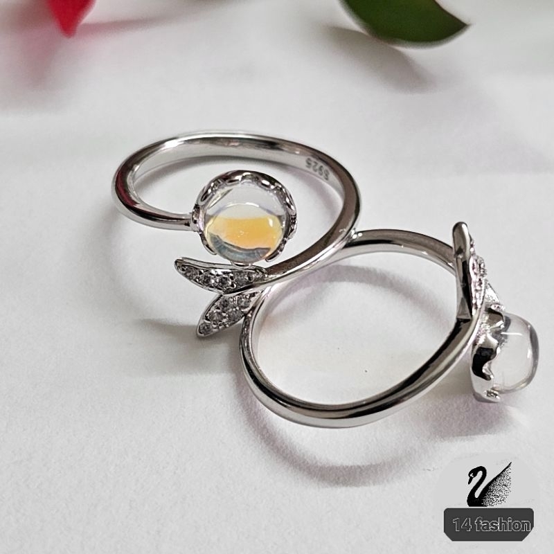 S925 OCEAN STAR FASHION SLIVER RING/S925 CINCIN PERAK FASHION/S925 แหวนไต้หวัน