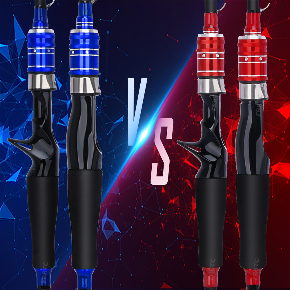 คลังสินค้าพร้อม FRRTC คันเบ็ดคันเบ็ด ML Rod 1.65M 1.80M คันเบ็ดตกปลาแบบปั่น