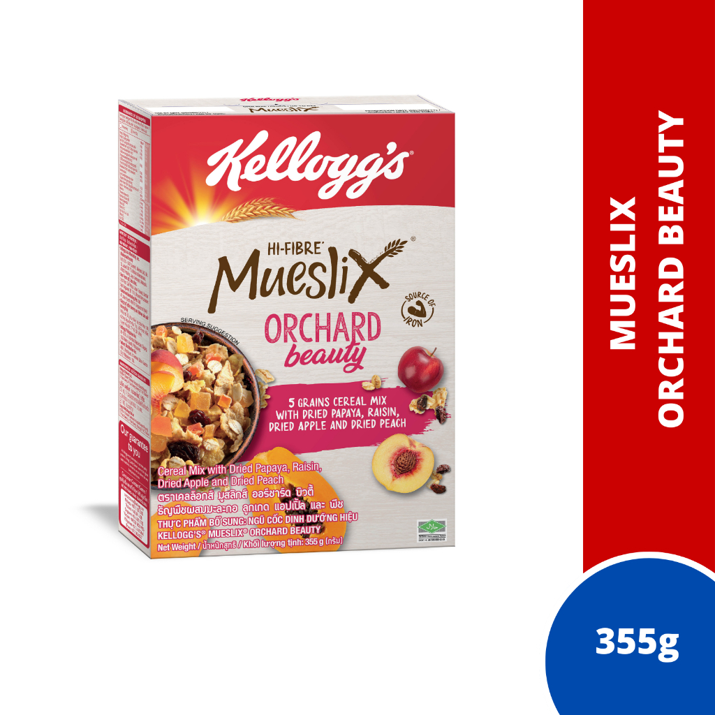 Kelloggs Mueslix Orchard Beauty 355g