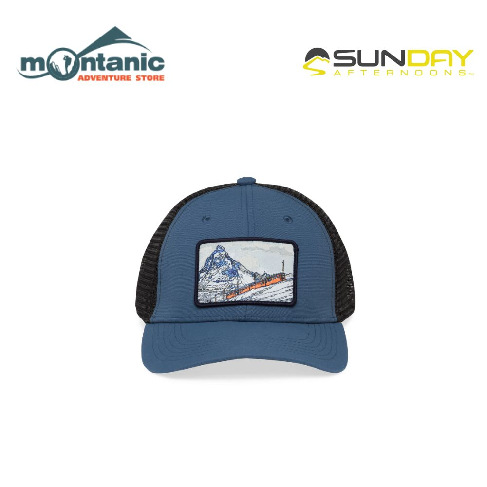 Sunday Afternoon Artist Series Patch Trucker Cap - Matterhorn Trucker