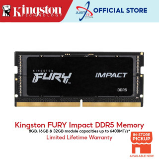 Kingston FURY IMPACT (8GB / 16GB) DDR5 4800MHZ แรมโซดิมม์ เกมมิ่ง