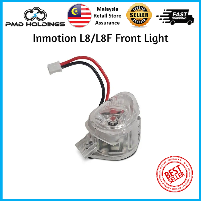Inmotion L8 / L8F ไฟด้านหน้าสกู๊ตเตอร์ไฟฟ้าอะไหล่เปลี่ยนหัว