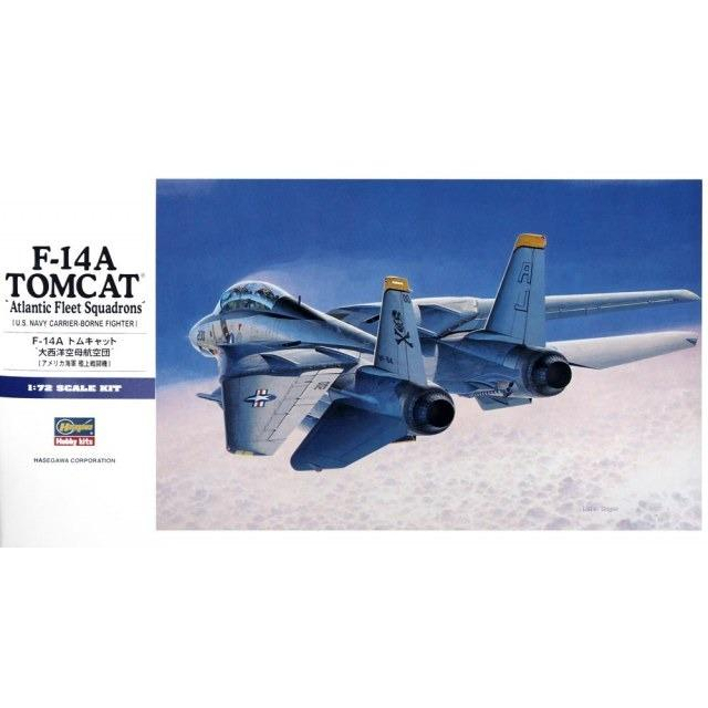 HASEAWA 1/72 Scale 00544 USA F-14A Tomcat Atlantic Fleet Fighter
