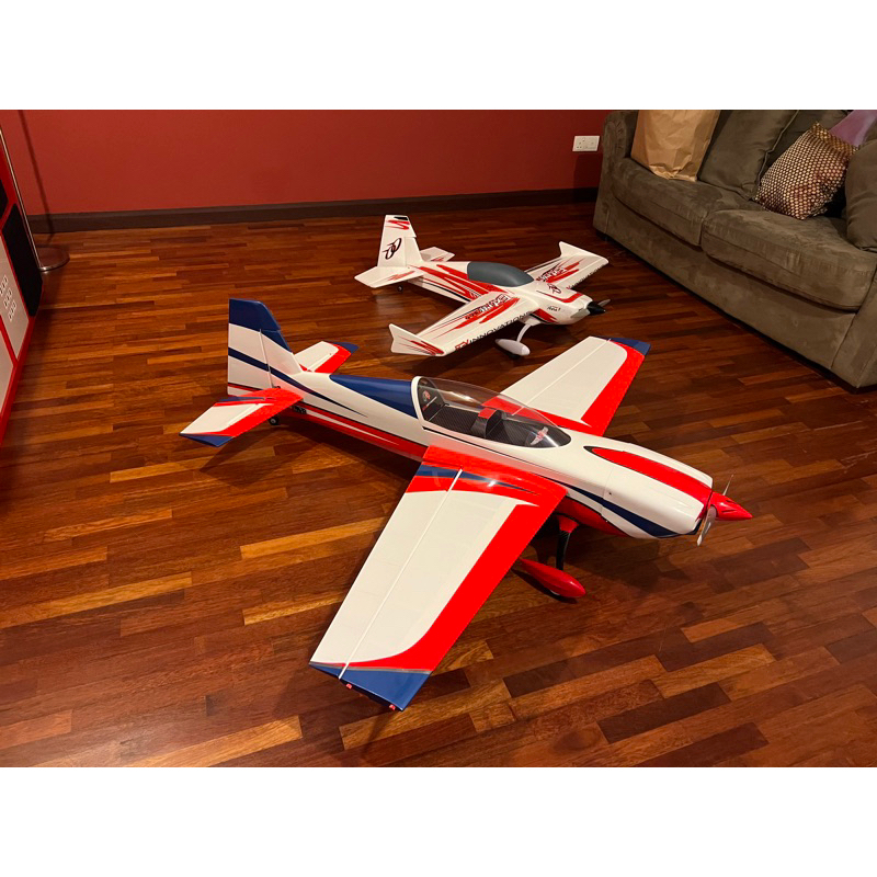 Skywing RC PNP 60" Extra NG (สีขาว) 70E High Spec 3D Balsa Wood Fiber Fusion RC Plane