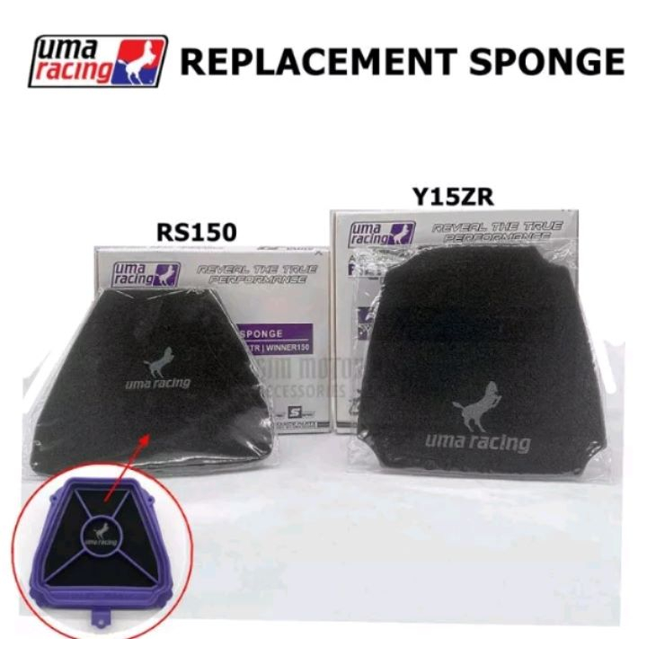UMA RACING กรองอากาศ SPAN YAMAHA Y15ZR/HONDA RS150