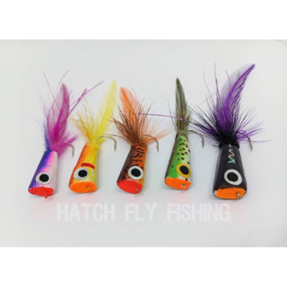 Fly lure ~ Mini NYAP Popper ( เหมาะสําหรับ Wt5 ขึ้นไป)