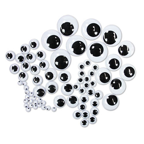 เคลื่อนย้ายได้, Wiggly, ดวงตา Googly สําหรับงานฝีมือการใช้งาน