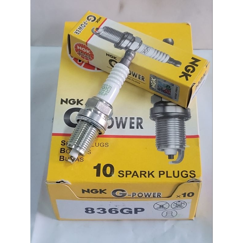 NGK 836GP (ZFR6K-11) Honda Accord, Civic, City, CRV, Stream, Odyssey NGK G-Power หัวเทียนนิกเกิล