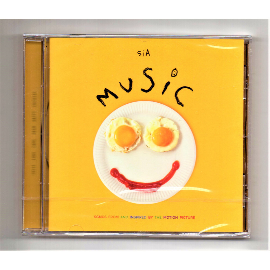 Sia - ดนตรี ( เพลงจากและแรงบันดาลใจโดย The Motion Picture ) ( CD )