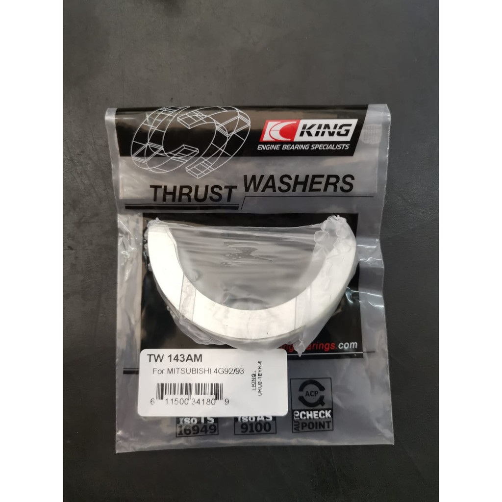 THRUST WASHER KING BEARING 4G91 4G92 4G93 SOCH DOCH MIVEC GSR NA TURBO CA CK