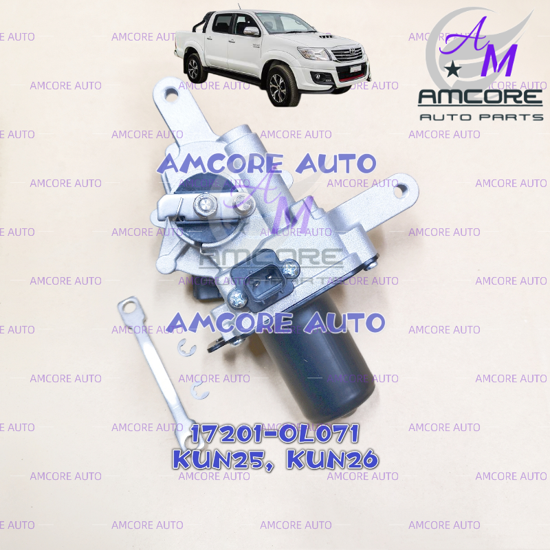 HILUX KUN25 KUN26 1KD 2KD - TURBO ELECTRONIC ACTUATOR VALVE / TURBO ACTUATOR MOTOR VNT CT116V 17201-