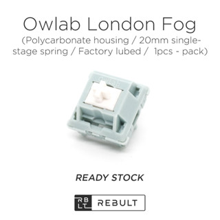 Owlab London สวิทช์เชิงกลเชิงเส้น สําหรับคีย์บอร์ดเชิงกล