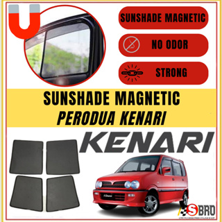 Perodua Kenari ม่านบังแดดแม่เหล็ก ป้องกันแสงสะท้อน สําหรับรถยนต์ 4 ชิ้น