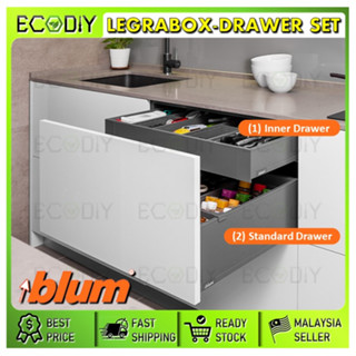 Ecodiy BLUM LEGRABOX ลิ้นชักด้านใน แบบมาตรฐาน และระบบลิ้นชักวิ่ง LBX S1, S4, S4L1, i