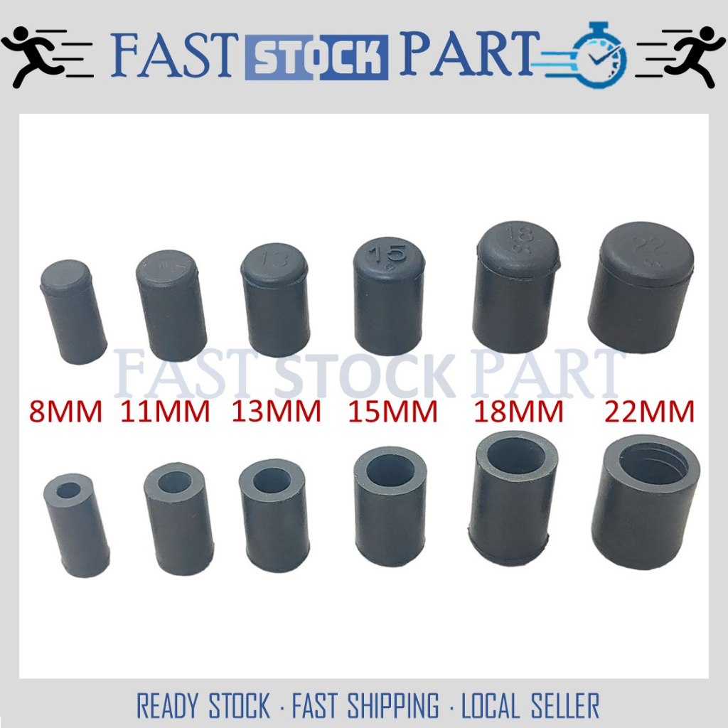 WATER STOPPER (RUBBER) 8mm / 11m / 13mm / 15mm / 18mm / 22mm คุณภาพสูง (FASTSTOCKPART)