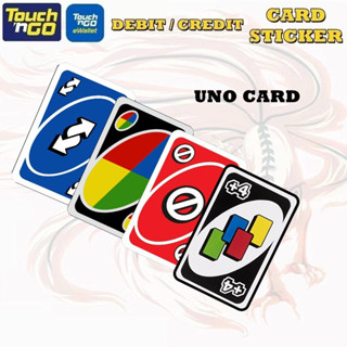 Uno CARD Touch n Go CARD สติกเกอร์ กันน้ํา คุณภาพสูง สําหรับติดตกแต่งการ์ด TNG CARD